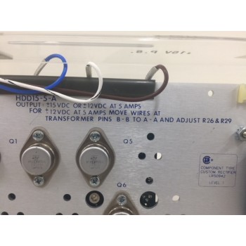 Power One HDD15-5-A +15/-15V 5A 75W Linear AC-DC Converter